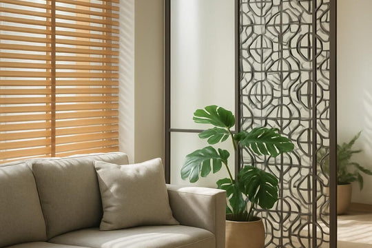 Cachez vos fenêtres sans rideaux avec des solutions décoratives astucieuses pour l'intérieur.