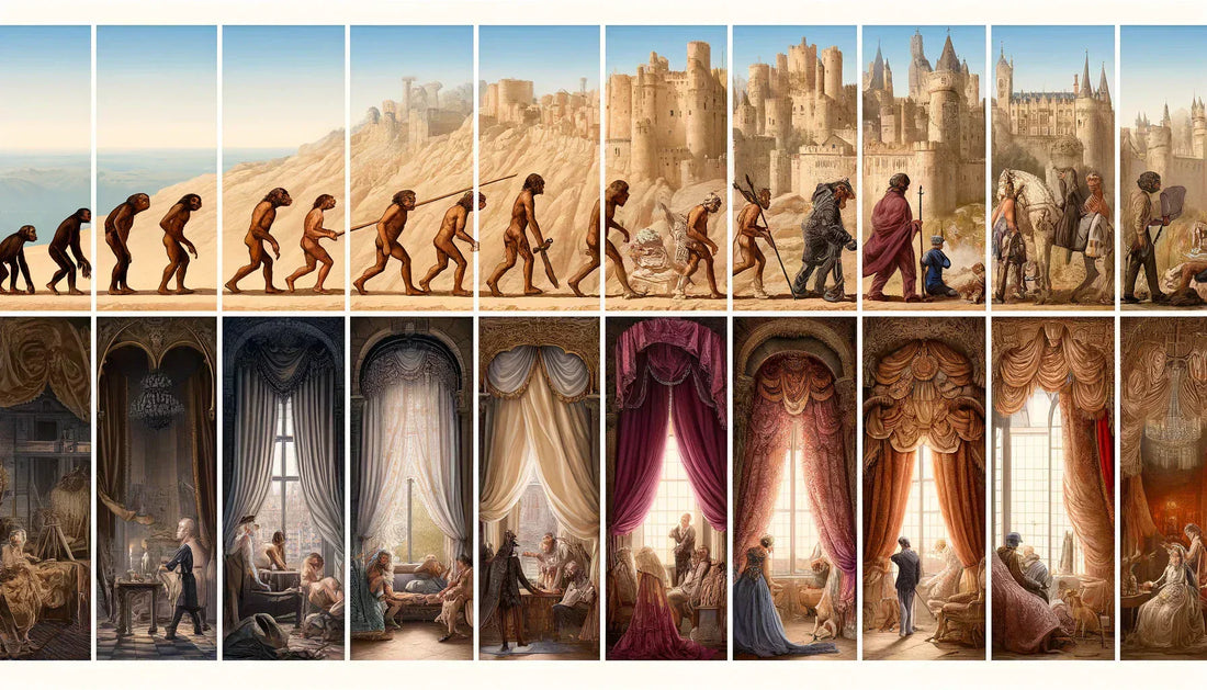 Des Grottes aux Palais : L'Évolution Fascinante des Rideaux à Travers les Siècles | Ombre Interieur