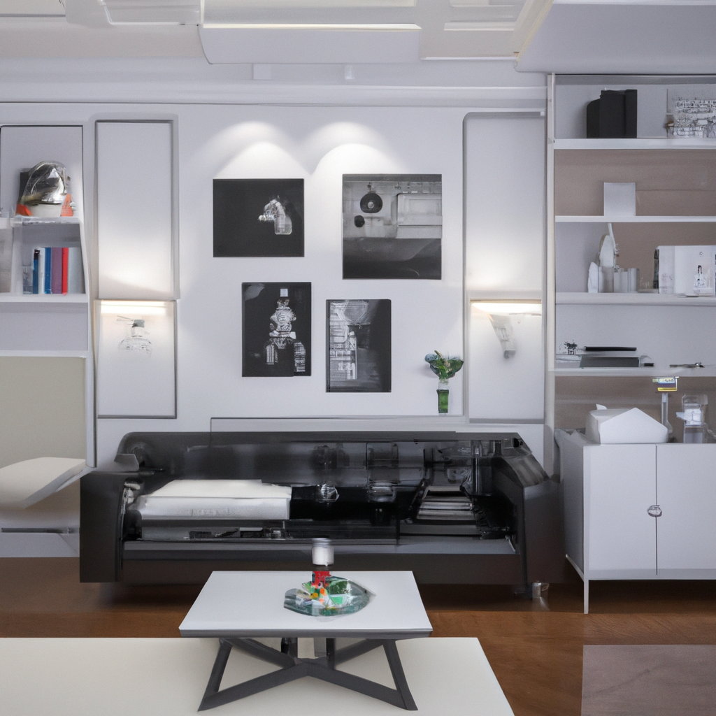 Image de décoration d'intérieur moderne et élégante