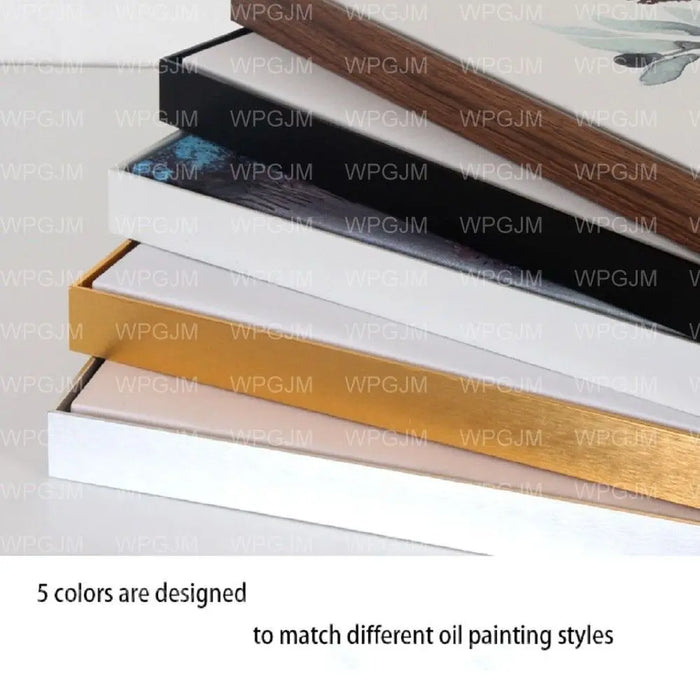Cadre photo en alliage d'aluminium pour peinture sur toile - Vue de face