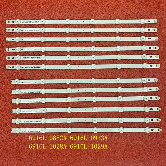 Bande LED rétro-éclairage TV 42 pouces lot de 12