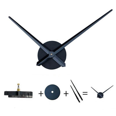 Mécanisme pour horloge murale silencieux en métal argenté