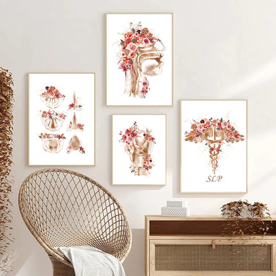Impression sur toile décoration murale bureau abstraite moderne