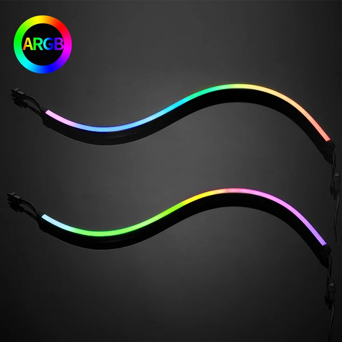 Kit de bande LED RGB Neon vert pour décoration intérieure