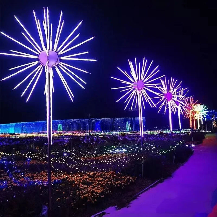Guirlande lumineuse LED 4,5 m sur sapin de Noël