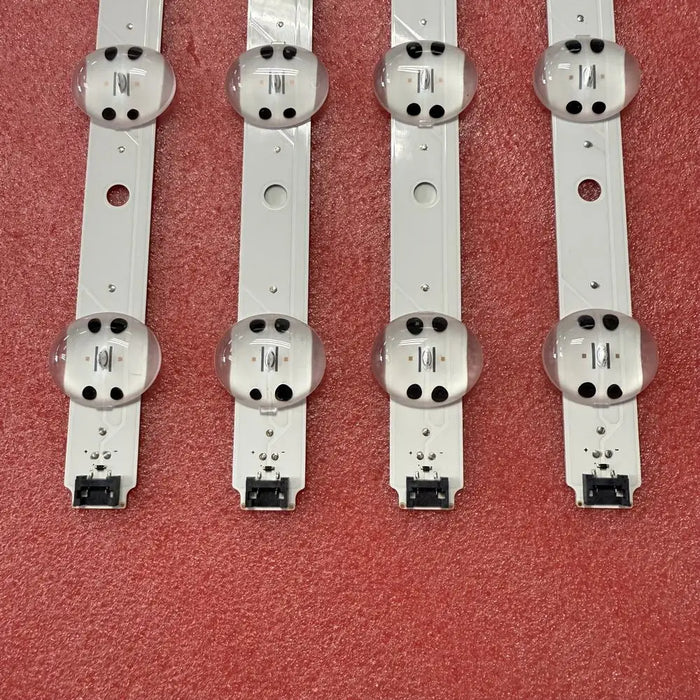 Bande LED rétro-éclairage TV aluminium 4 pièces vue d'ensemble