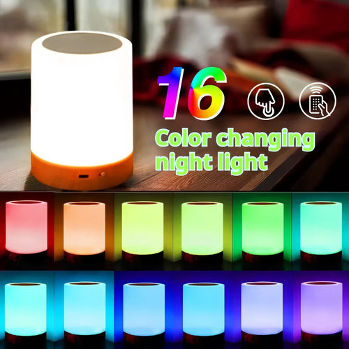 veilleuse table blanc bois moderne rechargeable led tactile translucide minimaliste 95mm 120mm