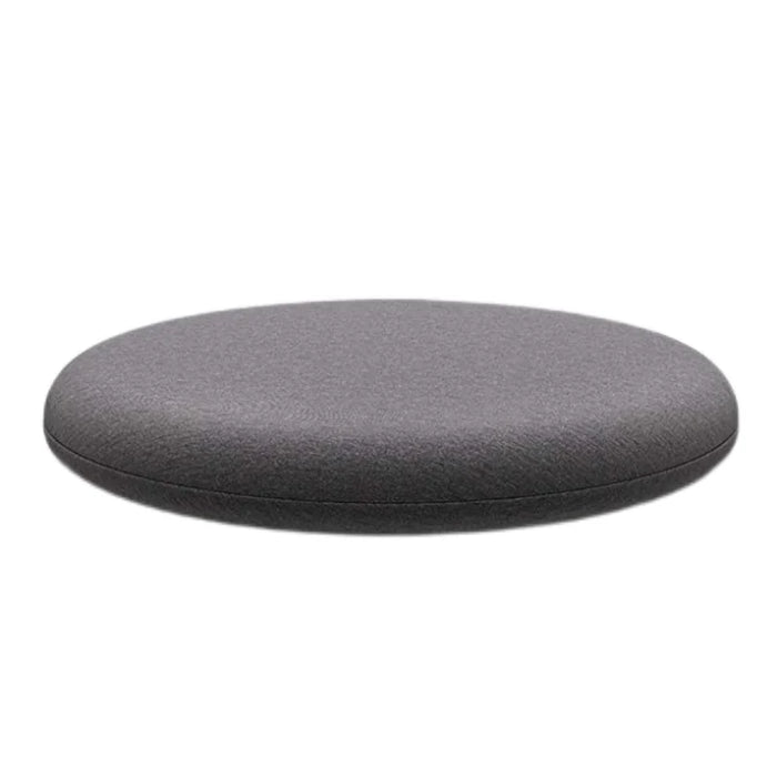 Coussin de siège rond en mousse mémoire de forme sur une chaise de bureau