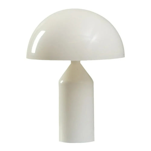 lampe led moderne blanc semi transparent minimaliste chambre ambiance tactile
