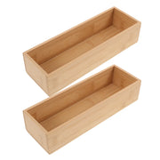 boîtes rangement bois ouvertes minimaliste tiroir cuisine beige objetos naturales