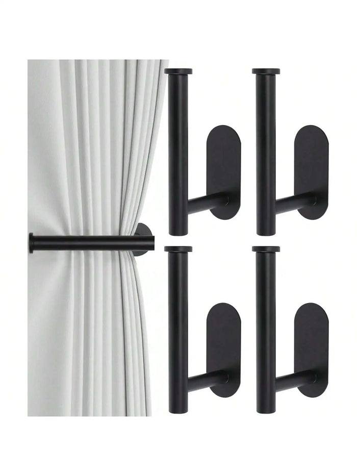Embrasses adhésives pour rideaux sans perçage - Ombre Interieur