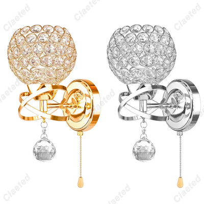 Applique murale cristal art déco pour chambre - Ombre Interieur