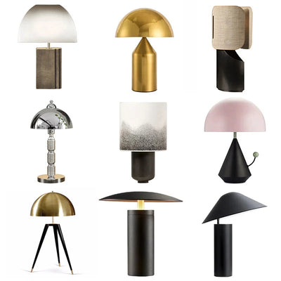 Lampe de chevet art déco design intérieur Ombre Interieur