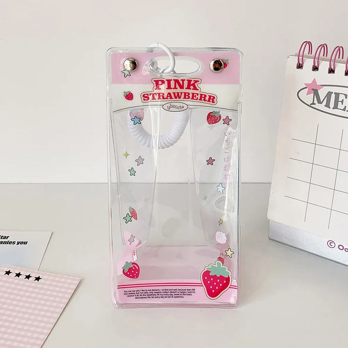 sac main rose motif cœurs rubans mode clips rangement cadeau occasionnels portefeuilles