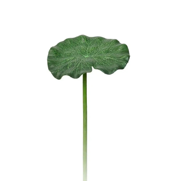 fleur lotus artificielle rose réaliste décoration maison anniversaire baby showerintérieur vert feuilles