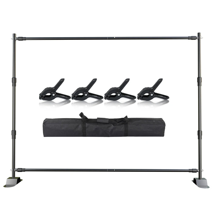 Cadre photo support fond 2.4x3m noir
