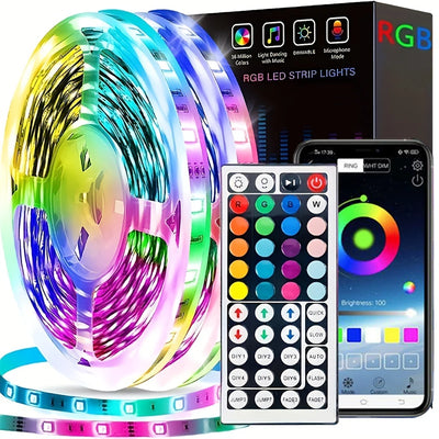 Bande LED RGB pour chambre avec télécommande