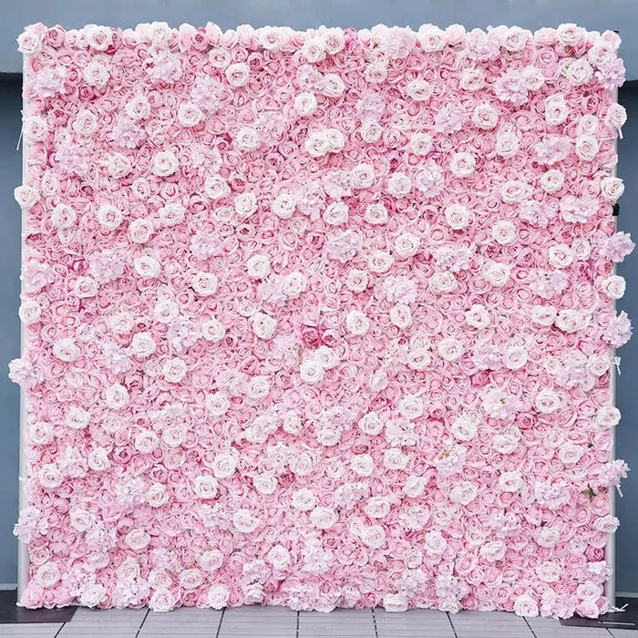 panneau floral rose décoration mariage anniversaire fête extérieur intérieur moderne élégant clothe flowers