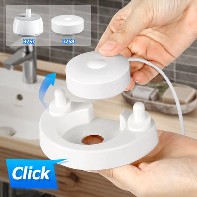 Porte-brosse à dents pour Oral-B IO rose