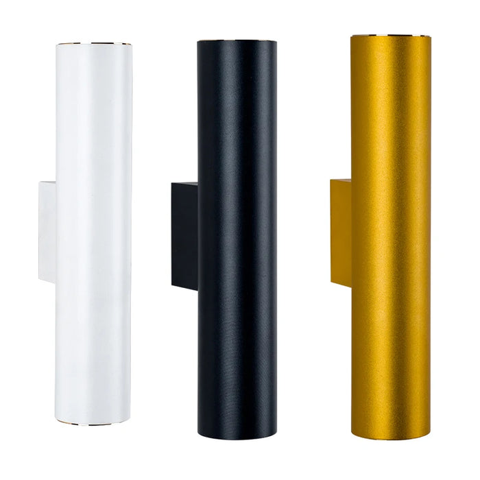 Applique murale LED design moderne en aluminium blanc
