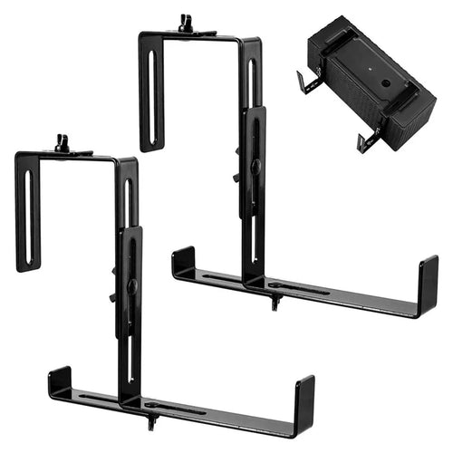 supports pots fleurs jardinière suspendue ajustable vis métal noir moderne minimaliste