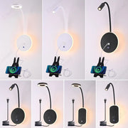 Applique murale LED rechargeable USB à angle réglable pour escalier et couloir - Ombre Interieur