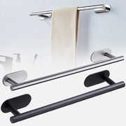 porte serviettes mural noir mat sans perçage acier inoxydable moderne salle bain