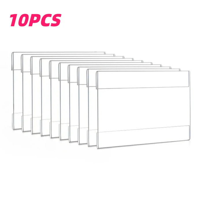 supports muraux transparents modernes adhésifs affiches dépliants minimalistes 10 pièces