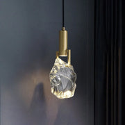Lampe suspendue moderne en cristal LED pour chevet et salle à manger - Décoration nordique