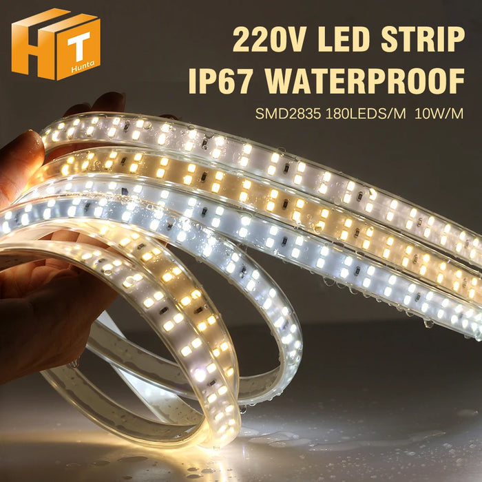 Ruban LED étanche haute luminosité 120LED/m pour extérieur - Vue d'ensemble