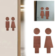 Panneau de salle de bain en bois massif premium - Décoration murale élégante pour toilette