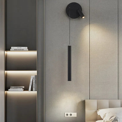 Lampe de chevet LED design nordique moderne abat-jour blanc
