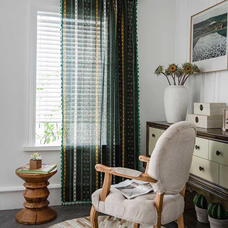 Rideau Ethnique Chic | Ombre Interieur