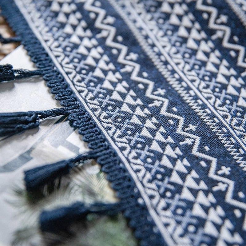 Rideau Ethnique Pompon | Ombre Interieur