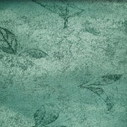 rideau moderne chambre coucher vert feuilles motifs granuleux passe tringle plis flamands 100x250cm 150x250cm