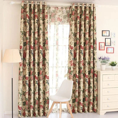 Rideaux élégants avec motif floral pour salon, ajoutant une touche de charme et de couleur à votre intérieur. Idéal pour créer une ambiance chaleureuse et accueillante. Installation facile avec tringle et œillets solides, parfaits pour toutes les saisons. Accessoire déco indispensable pour un espace moderne et raffiné.