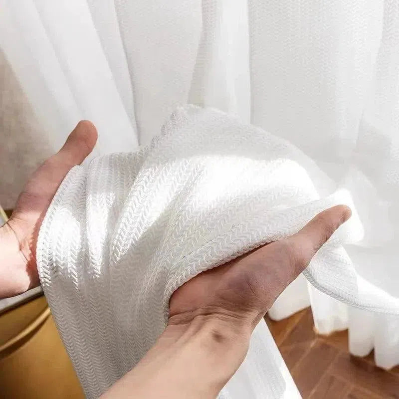 Rideaux Filet Blanc | Ombre Interieur