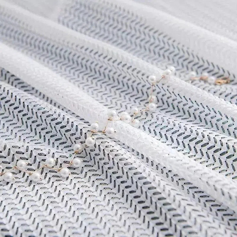Rideaux Filet Blanc | Ombre Interieur