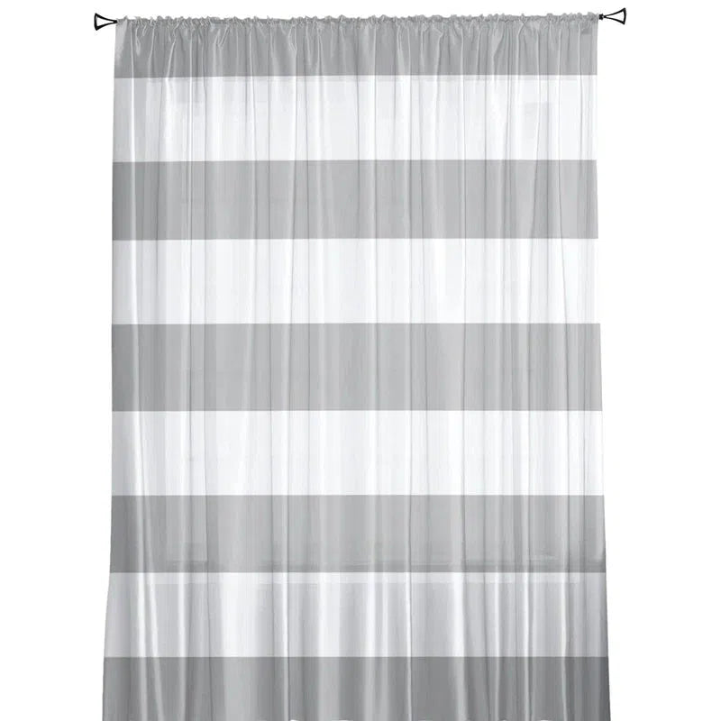 Rideaux Gris Et Blanc | Ombre Interieur