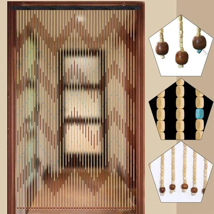 Rideau de porte décoratif avec un motif chevron élégant. Solution esthétique pour séparer les espaces intérieurs tout en apportant une touche d'originalité et de chaleur à votre maison. Parfait pour les entrées de salon ou de cuisine. Facile à installer, il ajoute une ambiance chaleureuse et accueillante à tout intérieur. Parfait pour une décoration moderne et tendance.