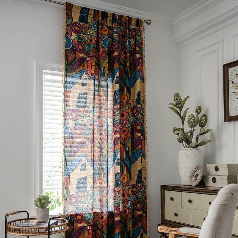 Rideaux Style Ethnique | Ombre Interieur