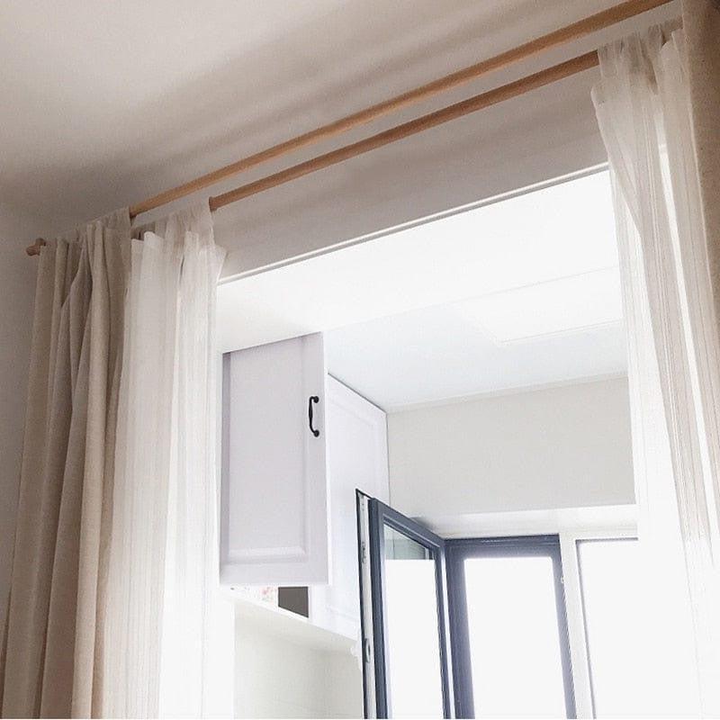 Tringle Rideau Bois | Ombre Interieur