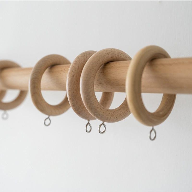 Tringle Rideau Bois | Ombre Interieur