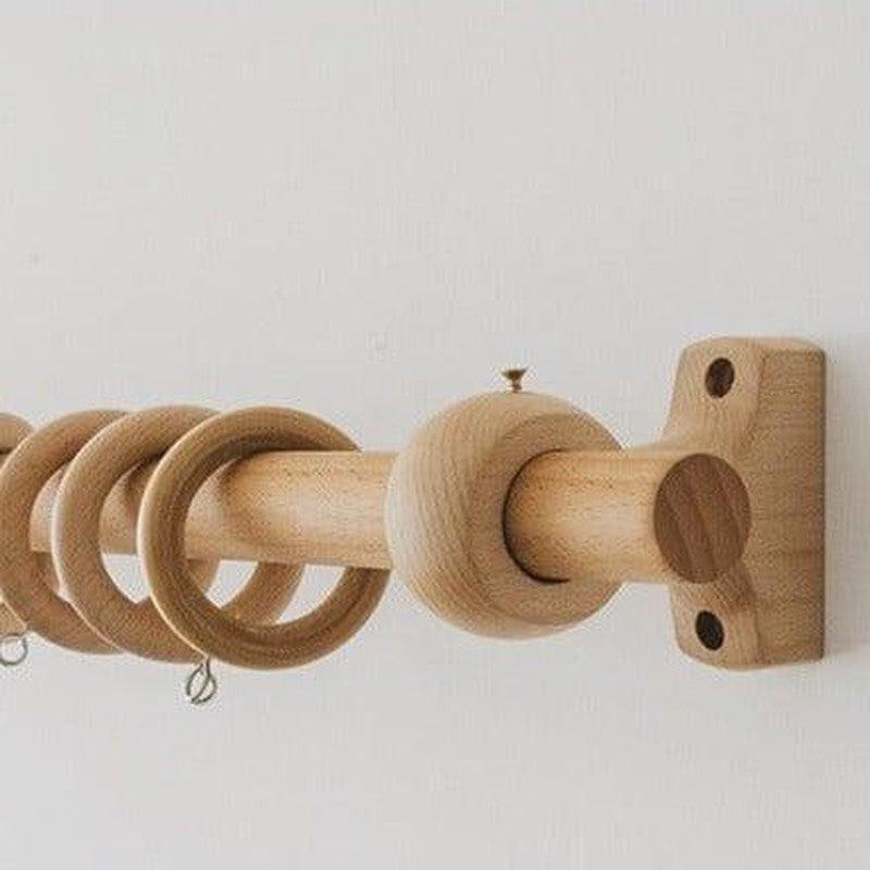 Tringle Rideau Bois | Ombre Interieur