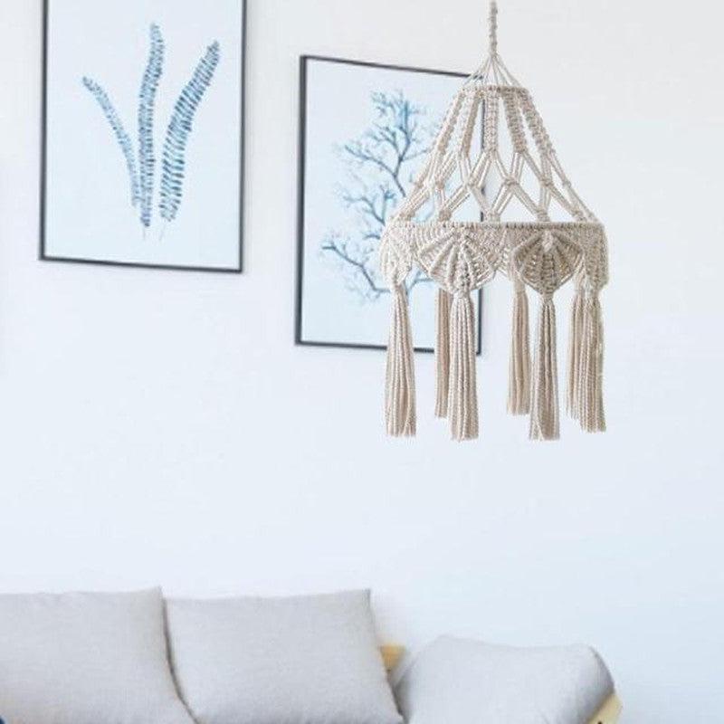 Abat Jour Macramé | Ombre Interieur