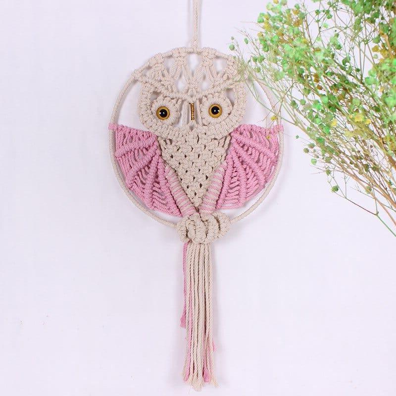 Chouette En Macramé | Ombre Interieur