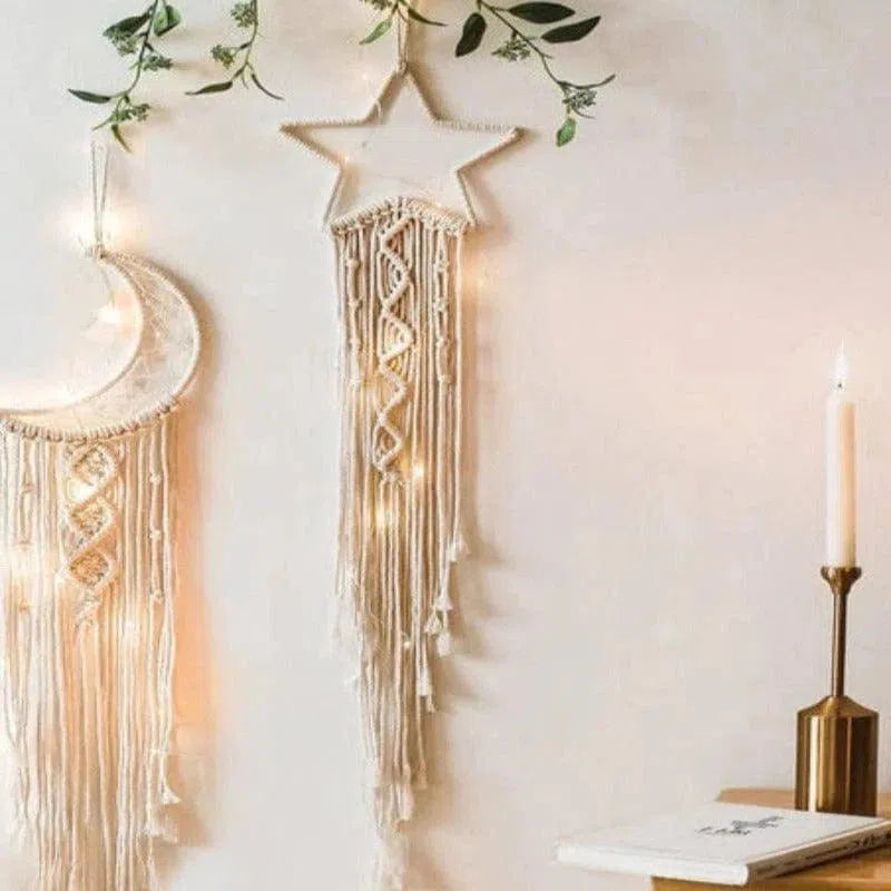 Grand Macramé Mural | Ombre Interieur