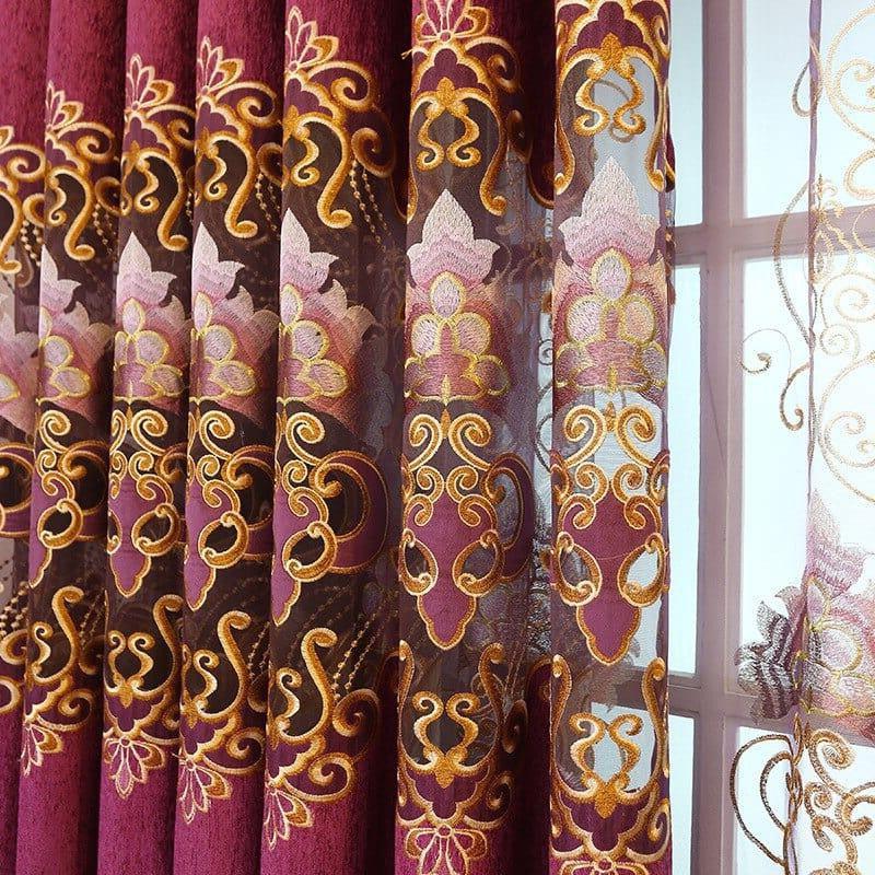 Rideau A Motifs | Ombre Interieur