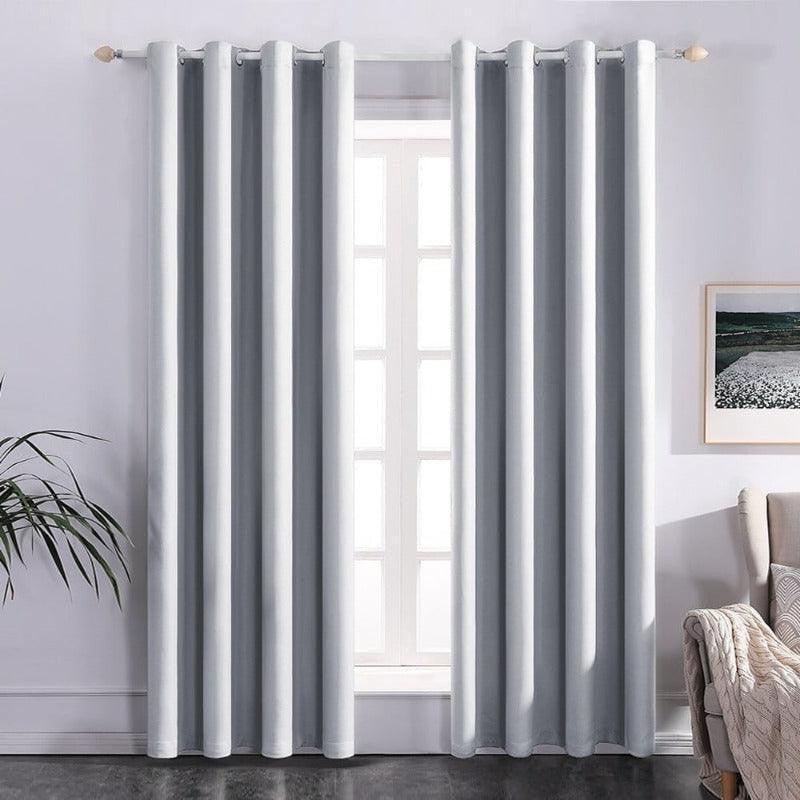 Rideau Blanc Velours | Ombre Interieur