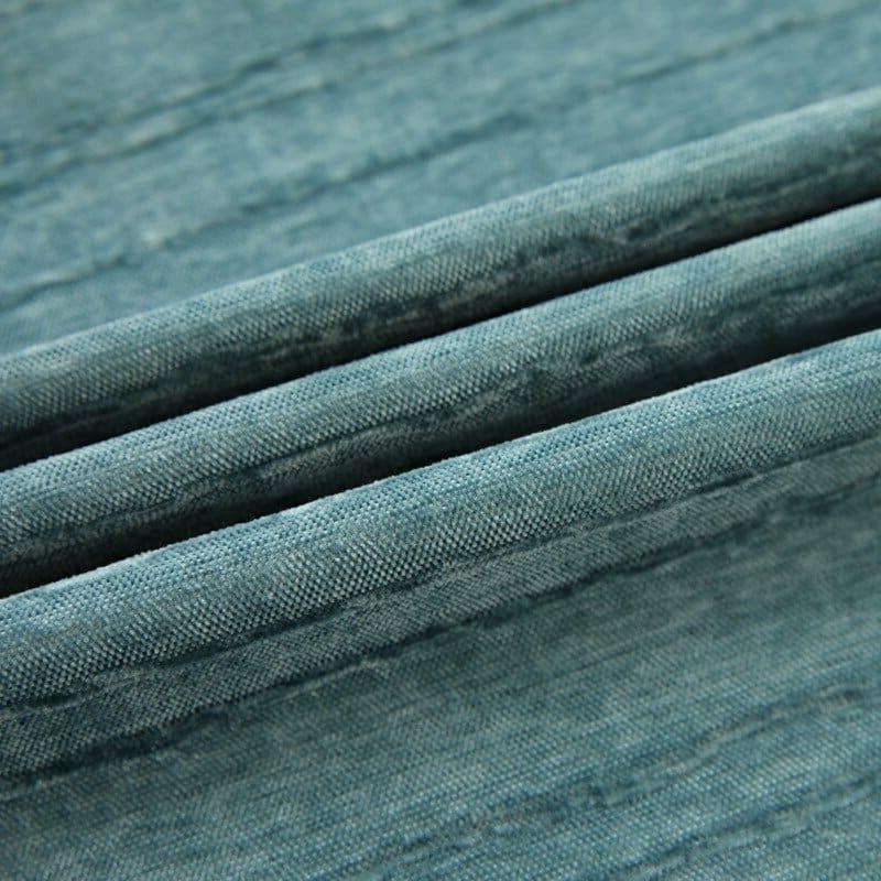 Rideau Bleu Motif | Ombre Interieur